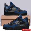 Dallas Cowboys AJ4 Sneakers Shoes For Men And Women_5947