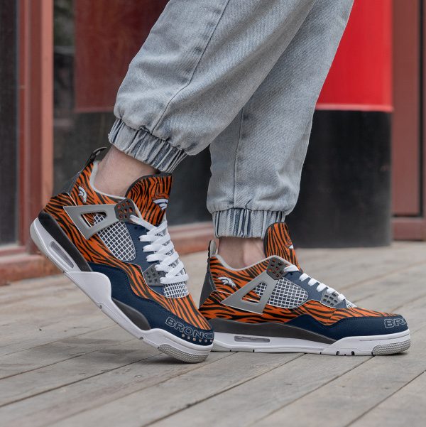 Denver Broncos AJ4 Sneakers Shoes For Men And Women_3736