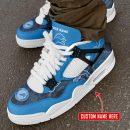 Detroit Lions AJ4 Sneakers Shoes For Men And Women_2121