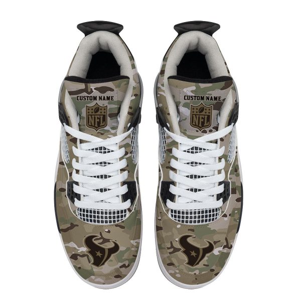 Houston Texans AJ4 Sneakers Shoes For Men And Women_9270 - Image 3