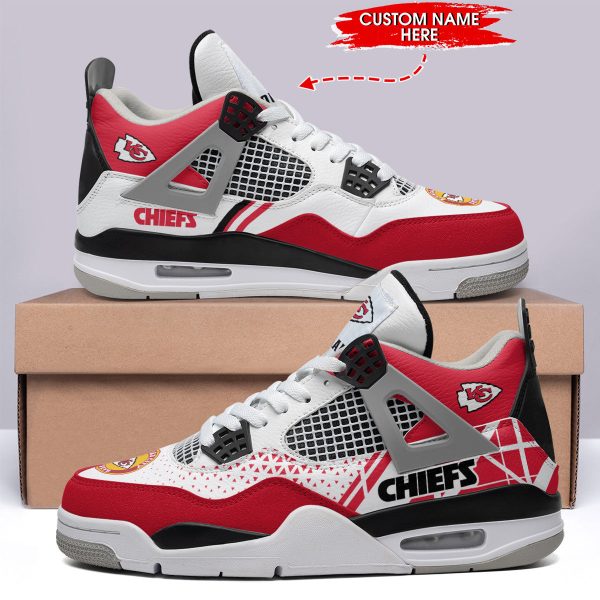 Kansas City Chiefs AJ4 Sneakers Shoes For Men And Women_2734