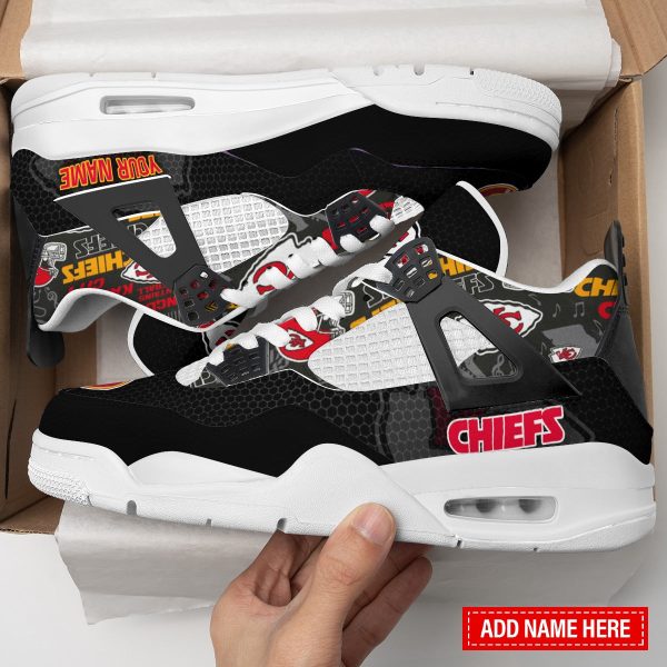 Kansas City Chiefs AJ4 Sneakers Shoes For Men And Women_3397