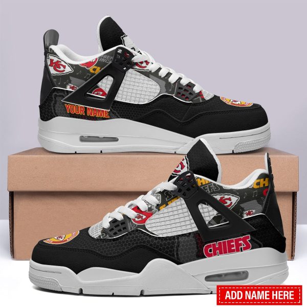 Kansas City Chiefs AJ4 Sneakers Shoes For Men And Women_3397 - Image 2