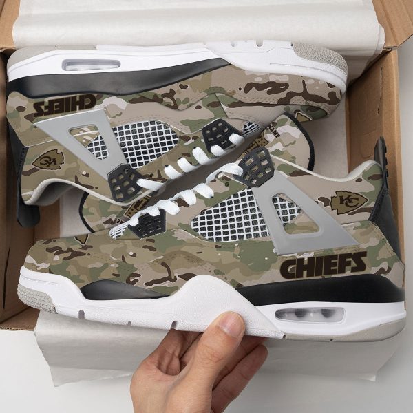 Kansas City Chiefs AJ4 Sneakers Shoes For Men And Women_5349 - Image 3