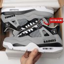Las Vegas Raiders AJ4 Sneakers Shoes For Men And Women_7191