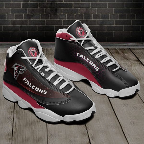 Atlanta Falcons NFL AJ13 Sneakers Shoes For Men And Women 25 - Image 2