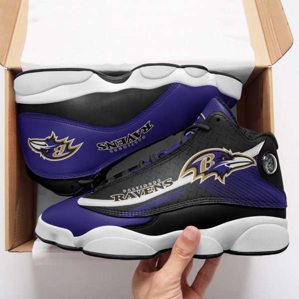 Baltimore Ravens NFL AJ13 Sneakers Shoes For Men And Women 26