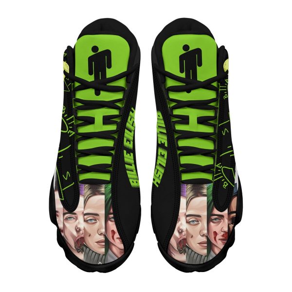 Billie Eilish AJ13 Sneakers Shoes For Men And Women - Image 3