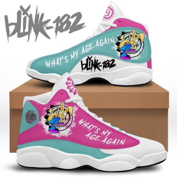 Blink 182 AJ13 Sneakers Shoes For Men And Women