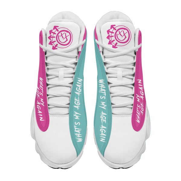 Blink 182 AJ13 Sneakers Shoes For Men And Women - Image 2