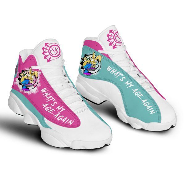 Blink 182 AJ13 Sneakers Shoes For Men And Women - Image 3