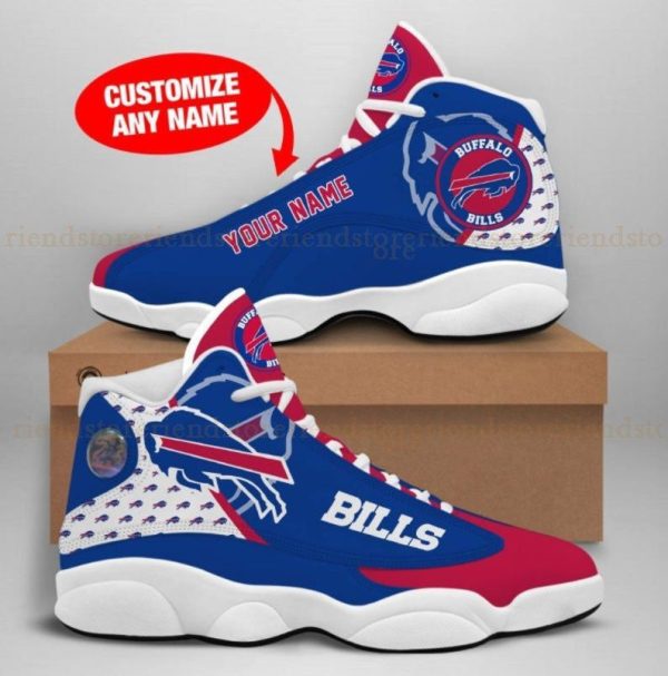 Buffalo Bills NFL AJ13 Sneakers Shoes For Men And Women 13
