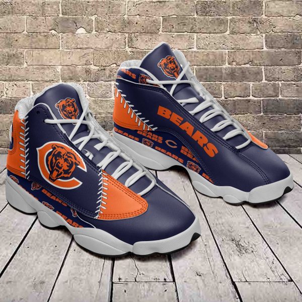 Chicago Bears NFL AJ13 Sneakers Shoes For Men And Women 10 - Image 2