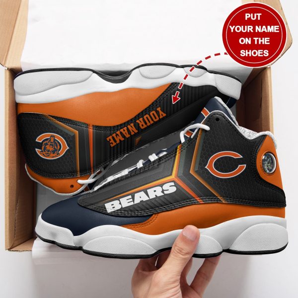Chicago Bears NFL AJ13 Sneakers Shoes For Men And Women 12