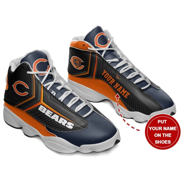 Chicago Bears NFL AJ13 Sneakers Shoes For Men And Women 12 - Image 2