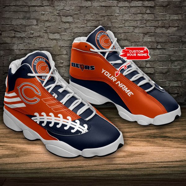 Chicago Bears NFL AJ13 Sneakers Shoes For Men And Women 13