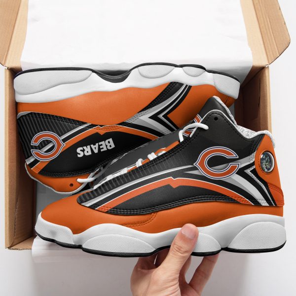 Chicago Bears NFL AJ13 Sneakers Shoes For Men And Women 23 - Image 2