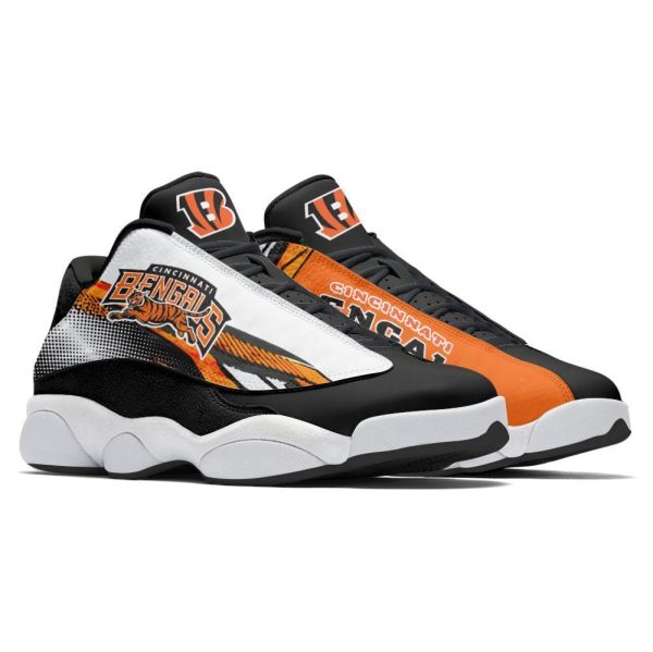 Cincinnati Bengals NFL AJ13 Sneakers Shoes For Men And Women 4