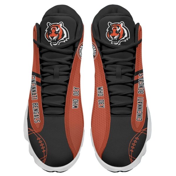 Cincinnati Bengals NFL AJ13 Sneakers Shoes For Men And Women 7 - Image 3