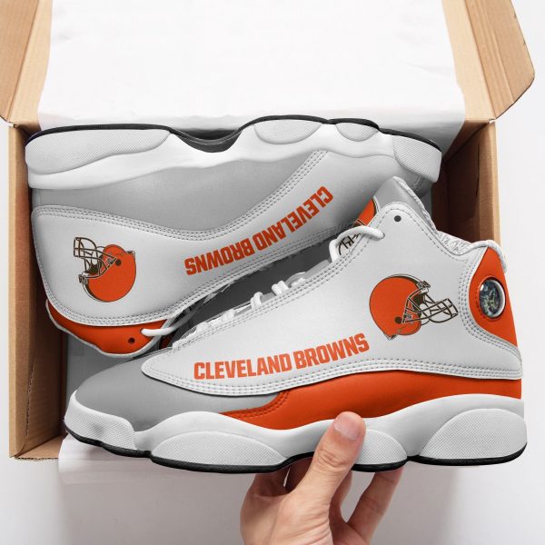 Cleveland Browns NFL AJ13 Sneakers Shoes For Men And Women 8 - Image 2