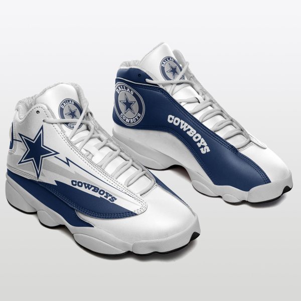 Dallas Cowboys NFL AJ13 Sneakers Shoes For Men And Women 10