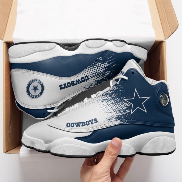 Dallas Cowboys NFL AJ13 Sneakers Shoes For Men And Women 100