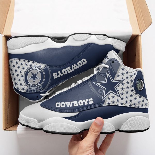 Dallas Cowboys NFL AJ13 Sneakers Shoes For Men And Women 113