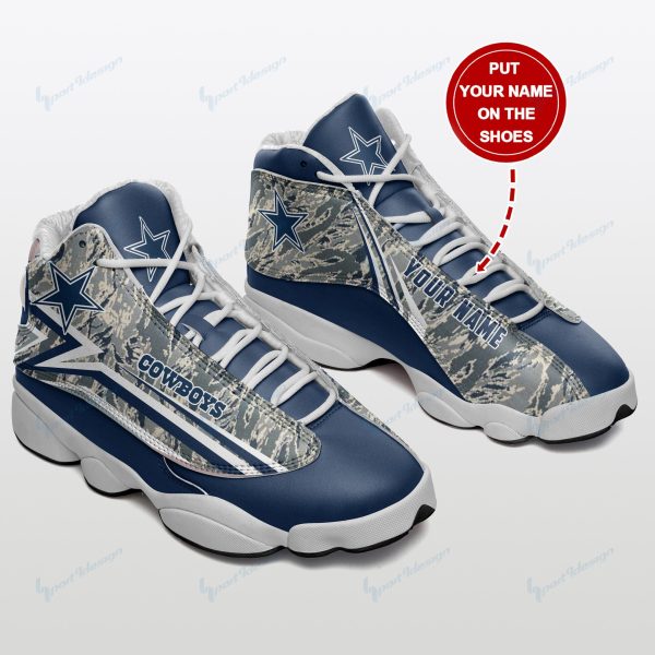Dallas Cowboys NFL AJ13 Sneakers Shoes For Men And Women 145