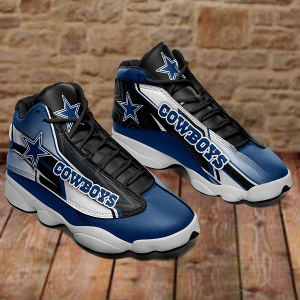 Dallas Cowboys NFL AJ13 Sneakers Shoes For Men And Women 23