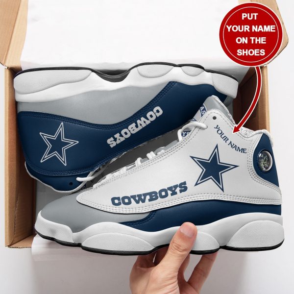 Dallas Cowboys NFL AJ13 Sneakers Shoes For Men And Women 40