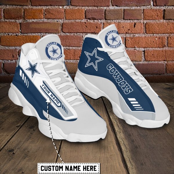 Dallas Cowboys NFL AJ13 Sneakers Shoes For Men And Women 50