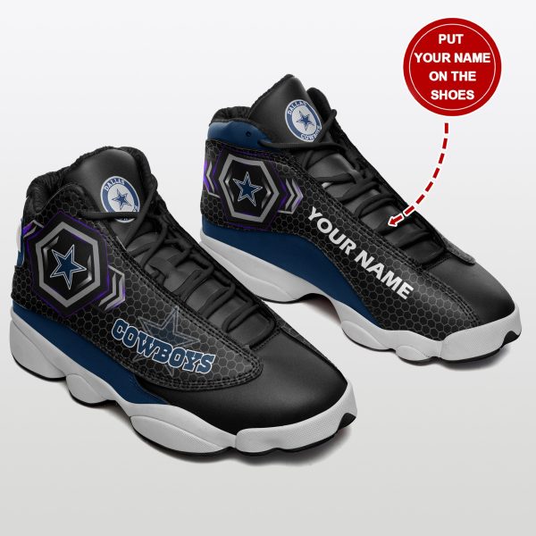 Dallas Cowboys NFL AJ13 Sneakers Shoes For Men And Women 73 - Image 2