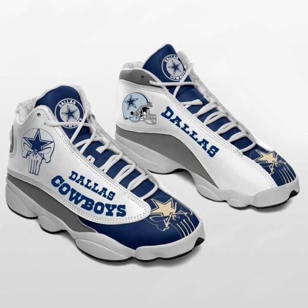 Dallas Cowboys NFL AJ13 Sneakers Shoes For Men And Women 75