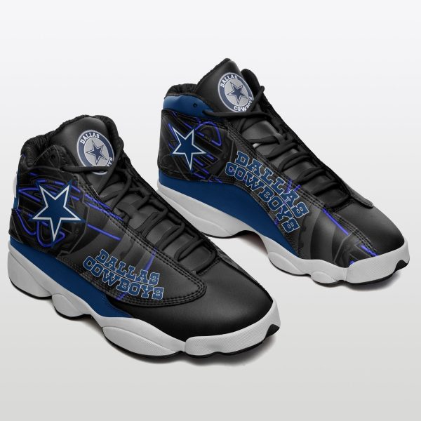 Dallas Cowboys NFL AJ13 Sneakers Shoes For Men And Women 76 - Image 2
