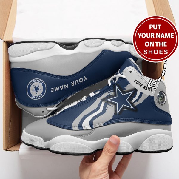 Dallas Cowboys NFL AJ13 Sneakers Shoes For Men And Women 92 - Image 2