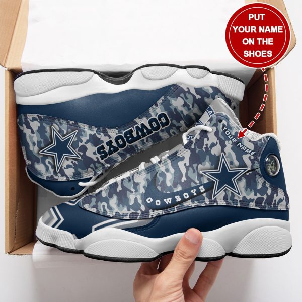 Dallas Cowboys NFL AJ13 Sneakers Shoes For Men And Women 95