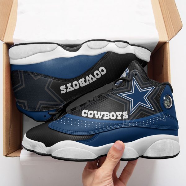 Dallas Cowboys NFL AJ13 Sneakers Shoes For Men And Women 99 - Image 2