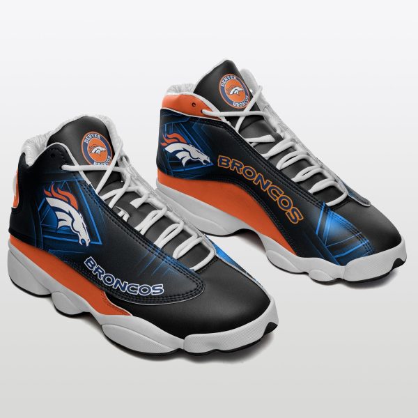 Denver Broncos NFL AJ13 Sneakers Shoes For Men And Women 14 - Image 2