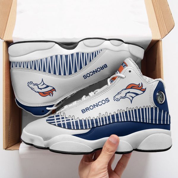 Denver Broncos NFL AJ13 Sneakers Shoes For Men And Women 15 - Image 2