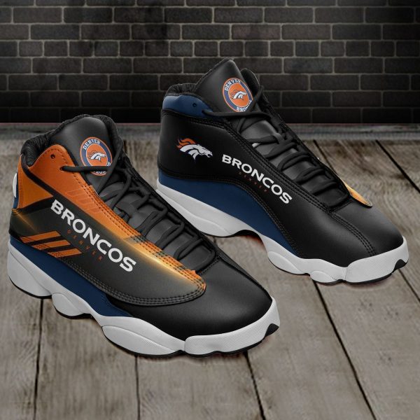 Denver Broncos NFL AJ13 Sneakers Shoes For Men And Women 20