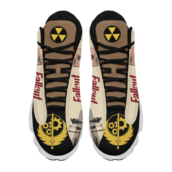 Fallout AJ13 Sneakers Shoes For Men And Women 3 - Image 2