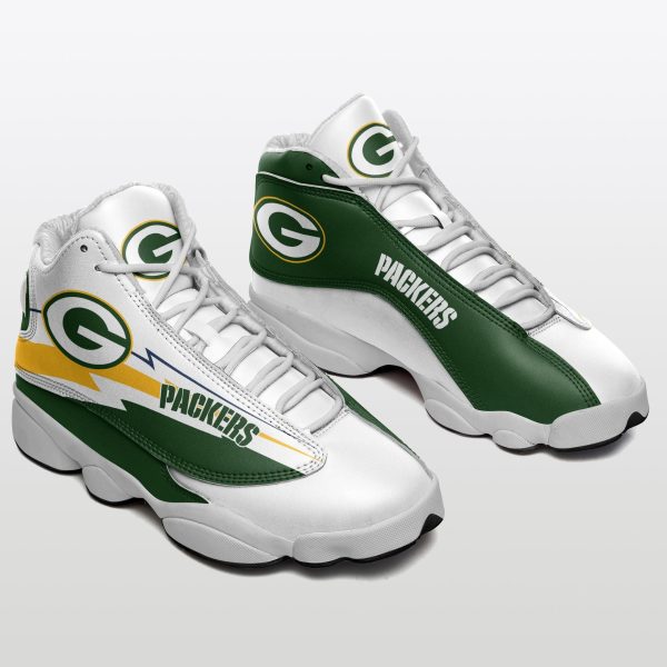 Green Bay Packers NFL AJ13 Sneakers Shoes For Men And Women 10 - Image 2
