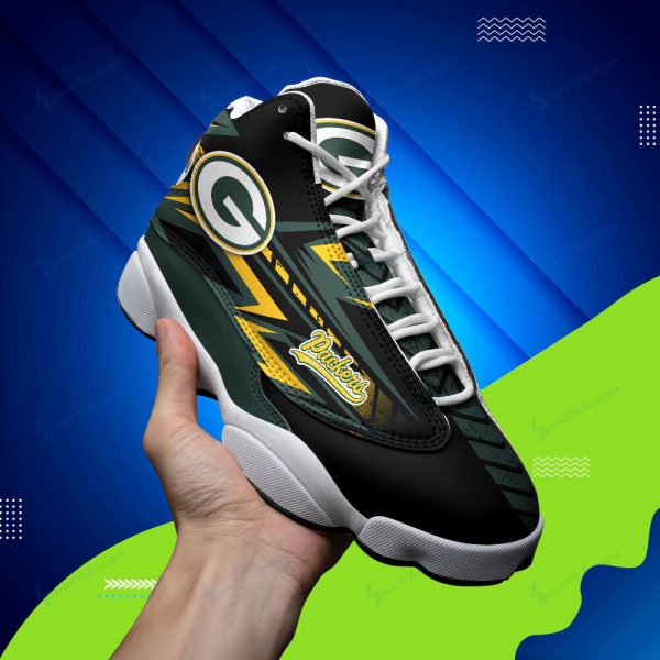 Green Bay Packers NFL AJ13 Sneakers Shoes For Men And Women 12