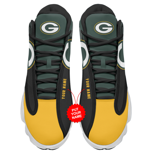 Green Bay Packers NFL AJ13 Sneakers Shoes For Men And Women 16 - Image 3