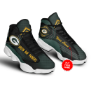 Green Bay Packers NFL AJ13 Sneakers Shoes For Men And Women 2