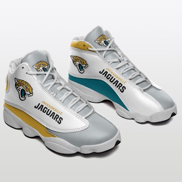 Jacksonville Jaguars NFL AJ13 Sneakers Shoes For Men And Women 5 - Image 2