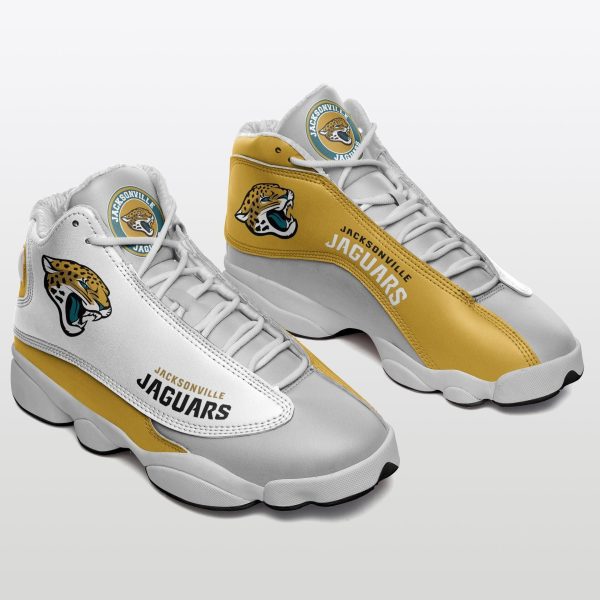 Jacksonville Jaguars NFL AJ13 Sneakers Shoes For Men And Women 7