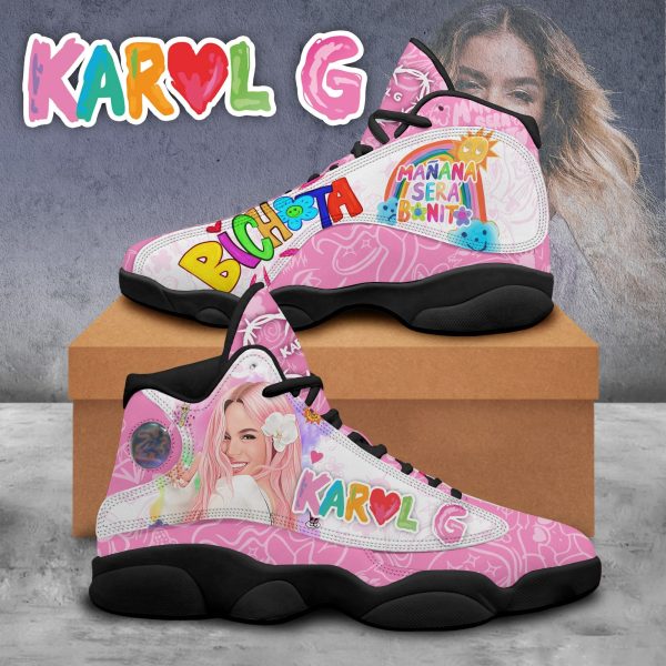 Karol G AJ13 Sneakers Shoes For Men And Women - Image 2