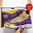 Los Angeles Lakers NFL AJ13 Sneakers Shoes For Men And Women 21
