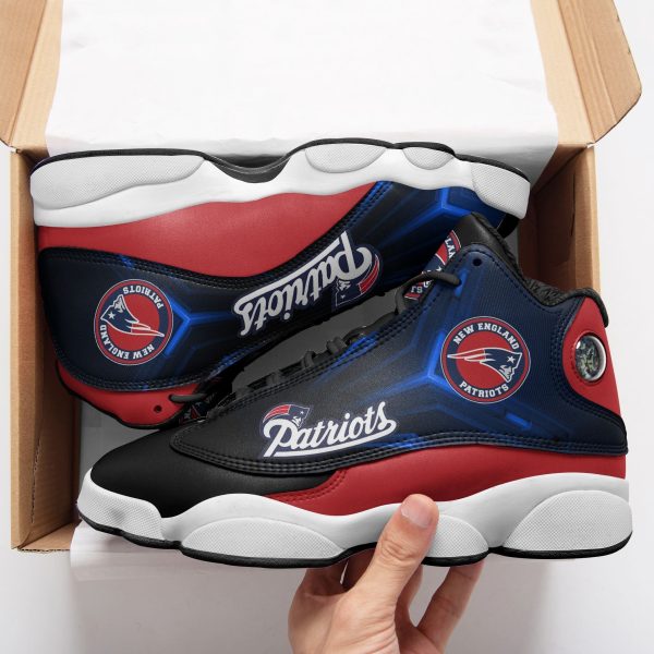 New England Patriots NFL AJ13 Sneakers Shoes For Men And Women 23